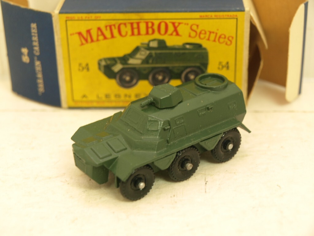 Matchbox 54a, Saracen Personnel Carrier - Free Price Guide Matchbox 54a, Saracen Personnel Carrier - Free Price Guide