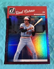 2023 Donruss Holo Purple Rod Carew Minnesota Twins #278