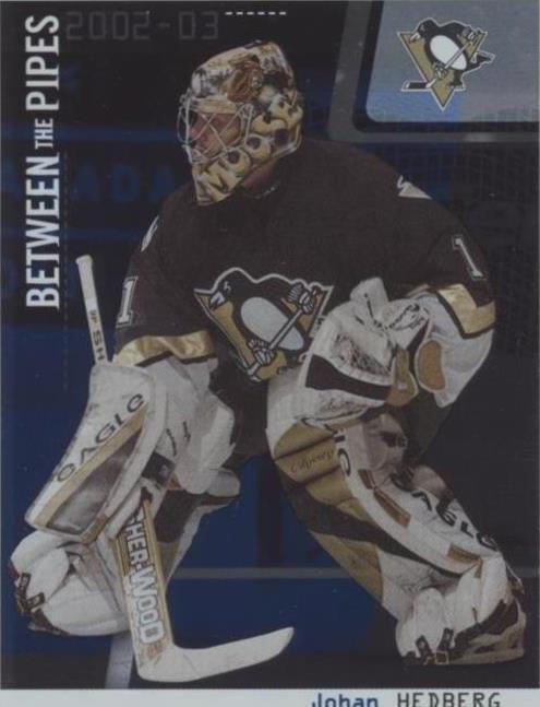 2002-03 In the Game Be A Player Between the Pipes - Johan Hedberg #40 - 1 of 1