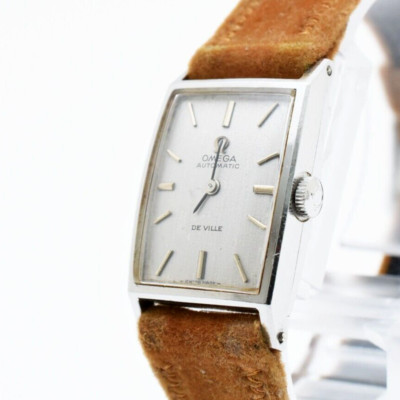 Vintage [EXC+5] Omega DeVille Cal 661 Automatic Silver Women's Watch From JAPAN