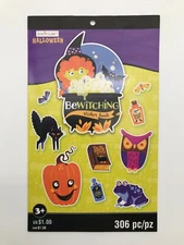 Halloween Creatology Bewitching Sticker Book Haunted House Witches