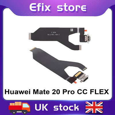 Für Huawei Mate 20 Pro Ladebuchse Flex Kabel Ersatz UK Ware