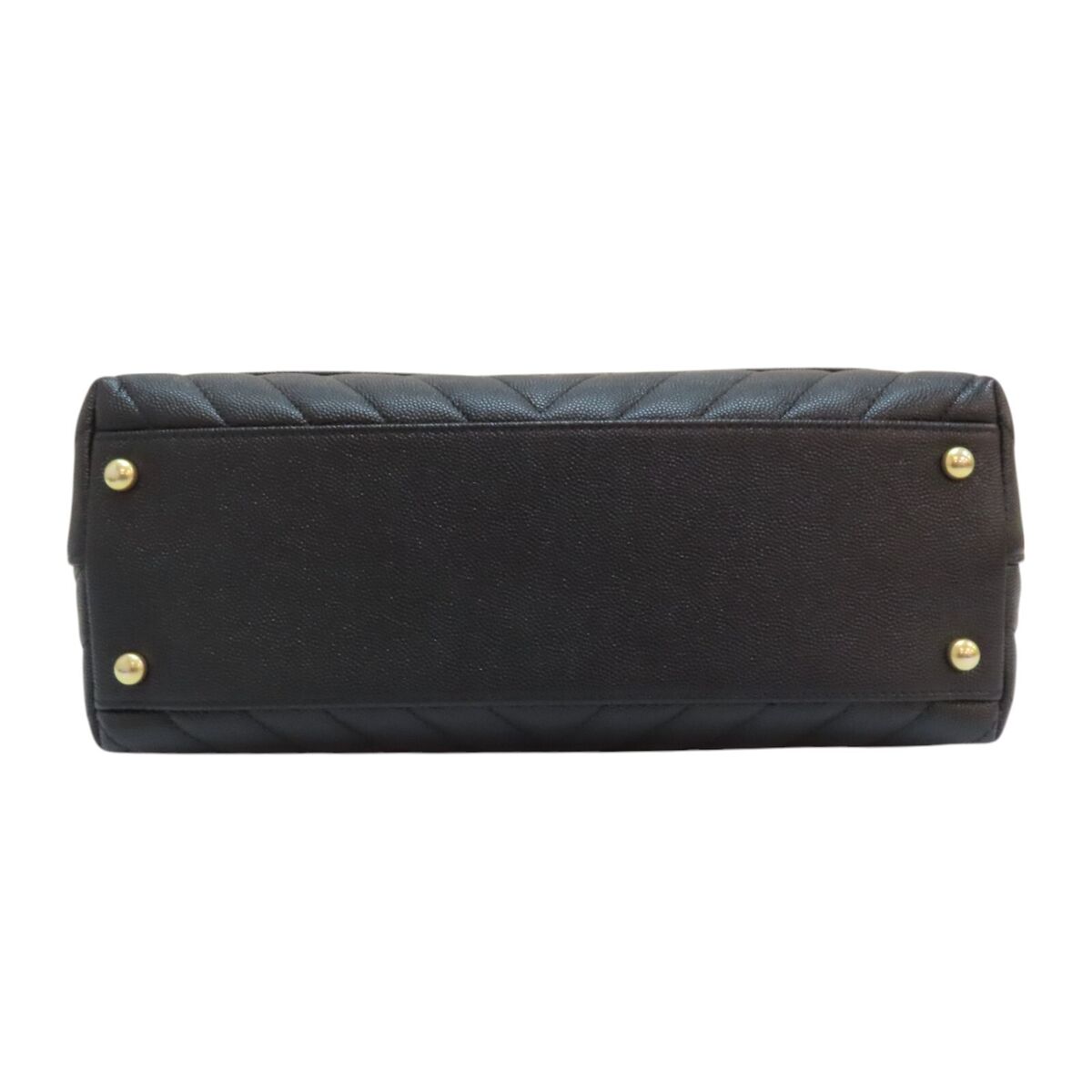 CHANEL Chevron CoCo Handle 28 Shoulder Bag Calfskin Black | eBay CHANEL Chevron CoCo Handle 28 Shoulder Bag Calfskin Black | eBay