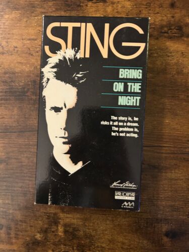 Sting - Bring On The Night VHS The Police - Bild 3 von 7