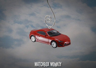 Scion FRS Sports Car Custom Christmas Ornament 1/64 Toyota 86