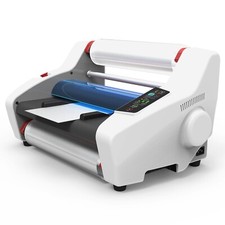 13.8" Desktop Thermal Roll Laminator for A3/A4 UV DTF PET Film for School Home
