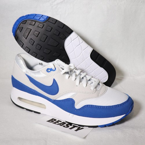 Nike Air Max 1 OG 86 White Royal Blue Men Sneakers Size US 10 New Rare - Picture 6 of 13