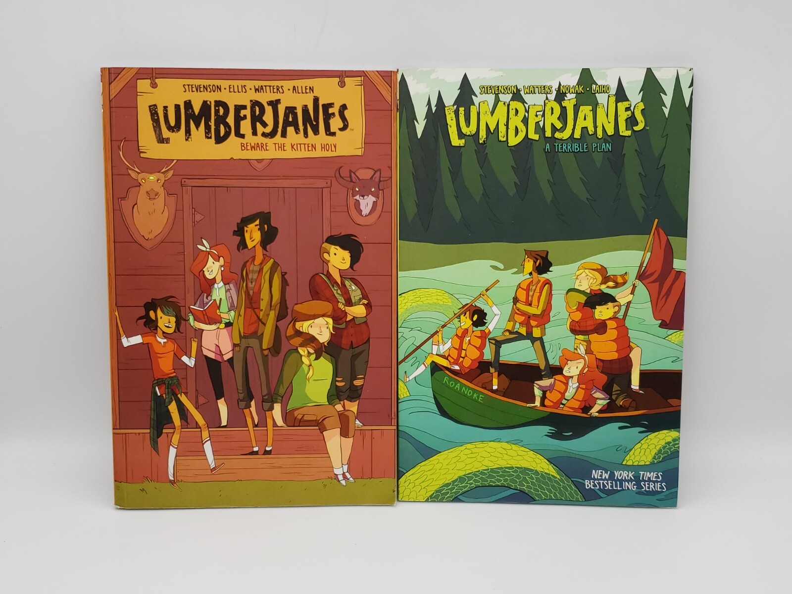 Lumberjanes Volumes 1 And 3 Beware The Kitten Holy, A Terrible Plan