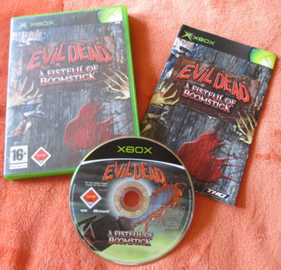 Evil Dead - A Fistful of Boomstick - Xbox Classic - OVP und Anleitung