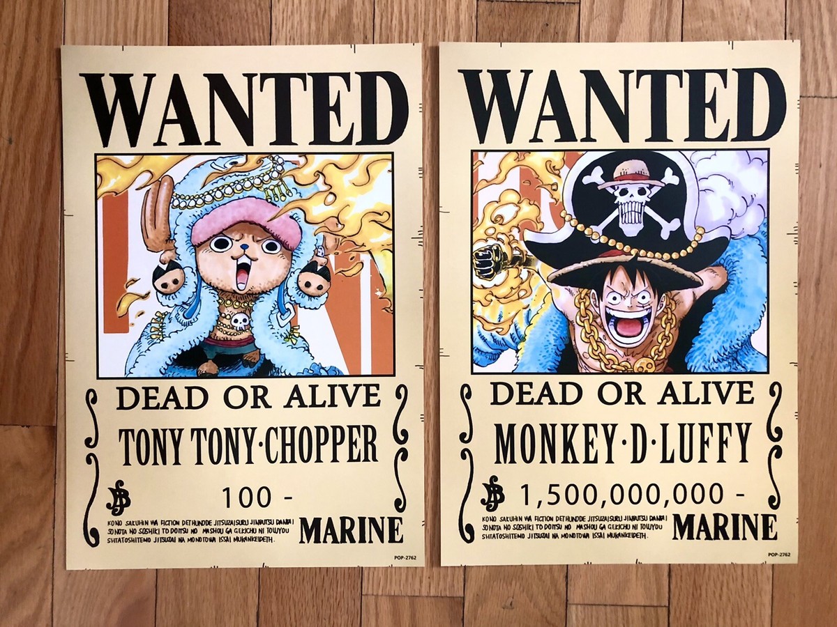 one piece wanted posters | eBay