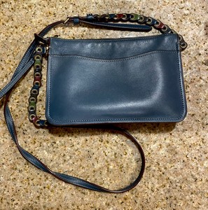 navy blue crossbody purse