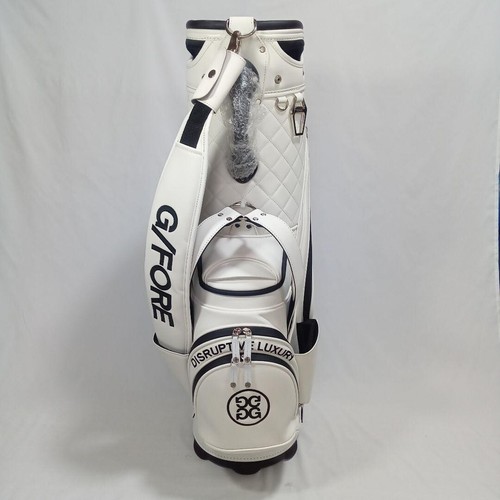 G FORE Caddy Bag Golf Bag White - Picture 4 of 5