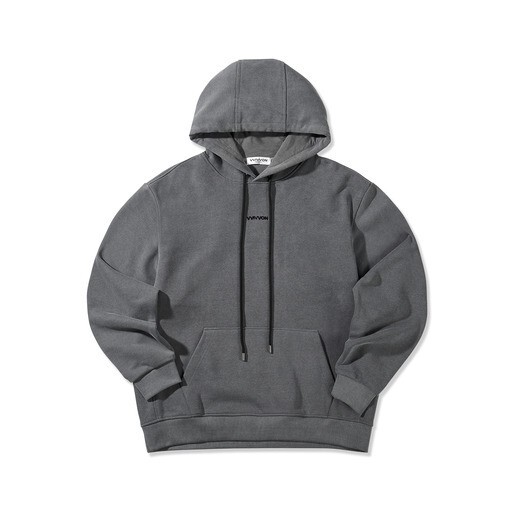 Vvivvon 950g Heavy Cotton Pigment Women’s Oversized Pullover Hoodie