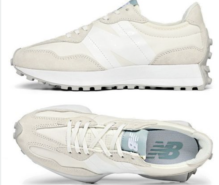 New Balance 327 Casual Womens Sneakers Shoes Sea Salt with