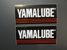 Two Yamaha Yamalube Racing Logo Decals Stickers Sponsor Motocross Supercross