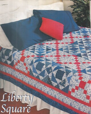 B0345  LIBERTY SQUARE QUILT PATTERN/INSTRUCTIONS