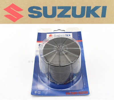 Oil Filter and Seal x1 Standard Spin On Cartridge 16510-07J00 OEM Suzuki #C196
