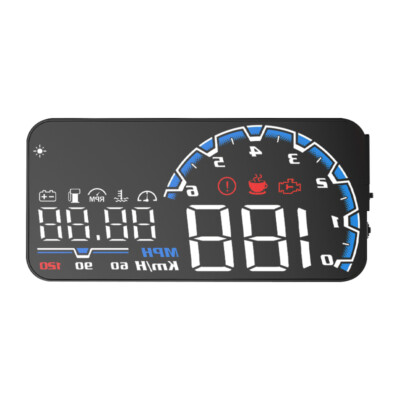 1x Multi-function Car H300 Trip Computer Interface Head-up Display HUD