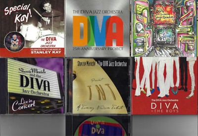 7 CD's Diva Jazz Orchestra - Broadway Special Kay Plus