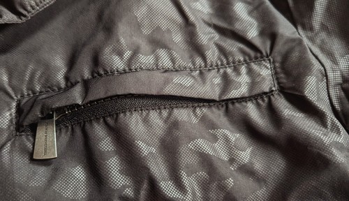 Trussardi Jeans men's light field jacket with concealed hood, camo pattern - Picture 8 of 20