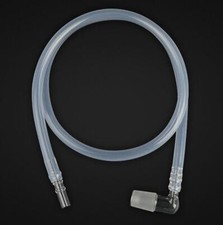 Silicone Whip Kit with Hose tubing Replacement Glass Elbow Adapter