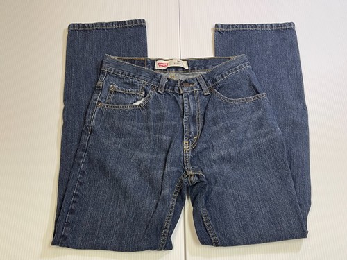 Levi Strauss - Levi's Boys 505 Regular Blue Jeans (Size 16 Slim) - Picture 10 of 16