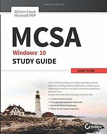 MCSA Windows 10 Study Guide: Exam 70-698 von Panek,... | Buch | Zustand sehr gut