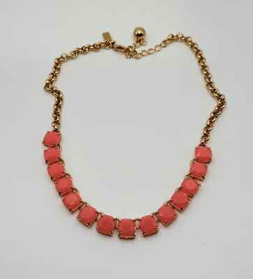 KATE SPADE New York 'Squared Away' Coral Orange Pink Square