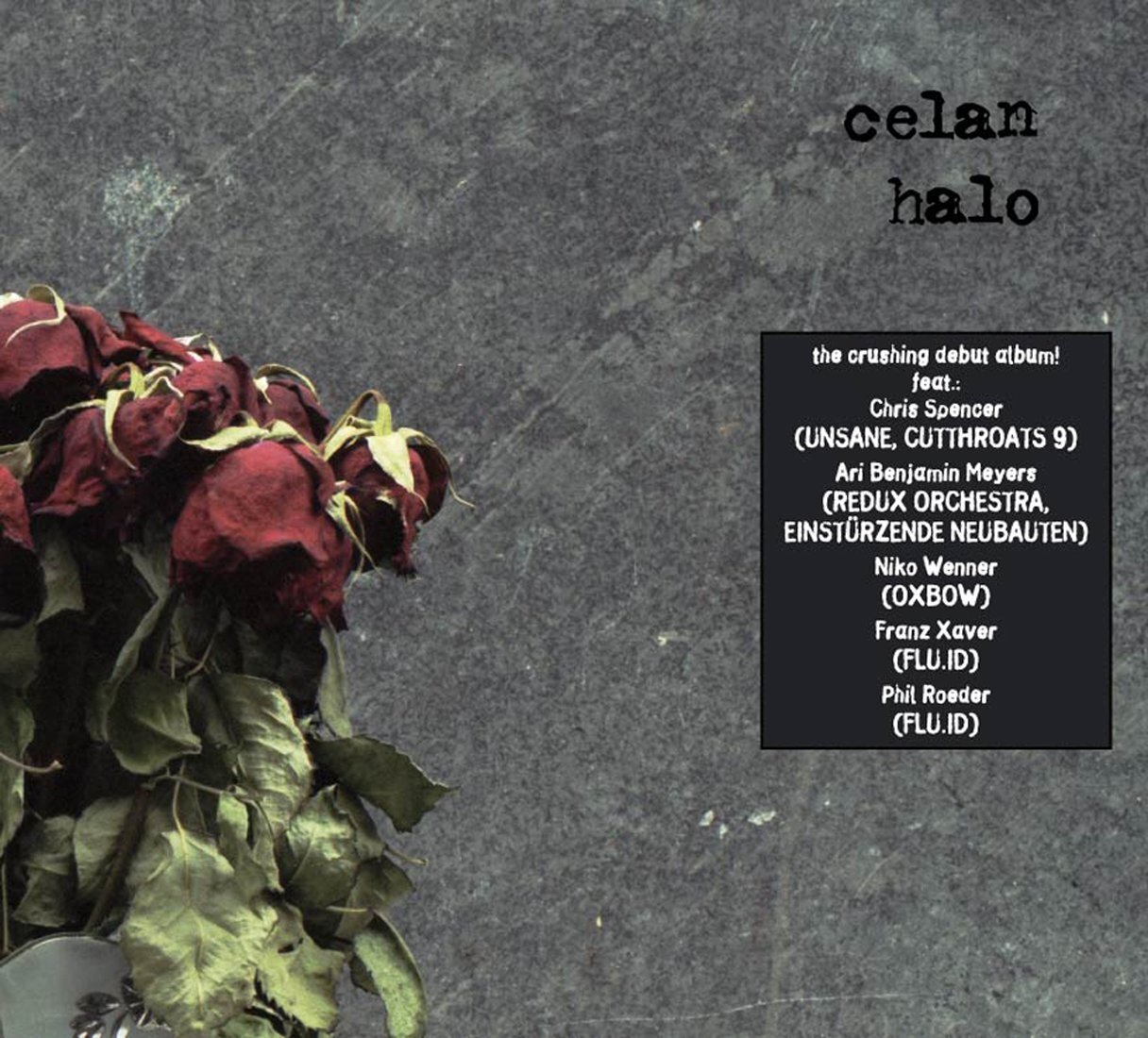 Celan Halo (CD)