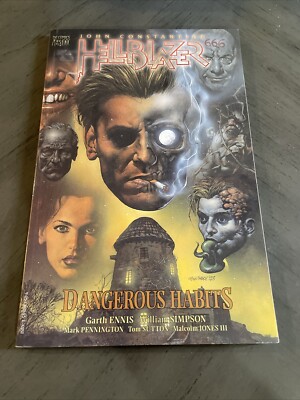 John Constantine Hellblazer Dangerous Habits (1994) DC Comics Vertigo Paperback 