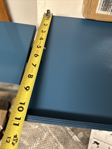 Tech Impressions Metal Adjustable Portable Laptop Stand w/ Mouse Tray Teal New - Picture 14 of 17
