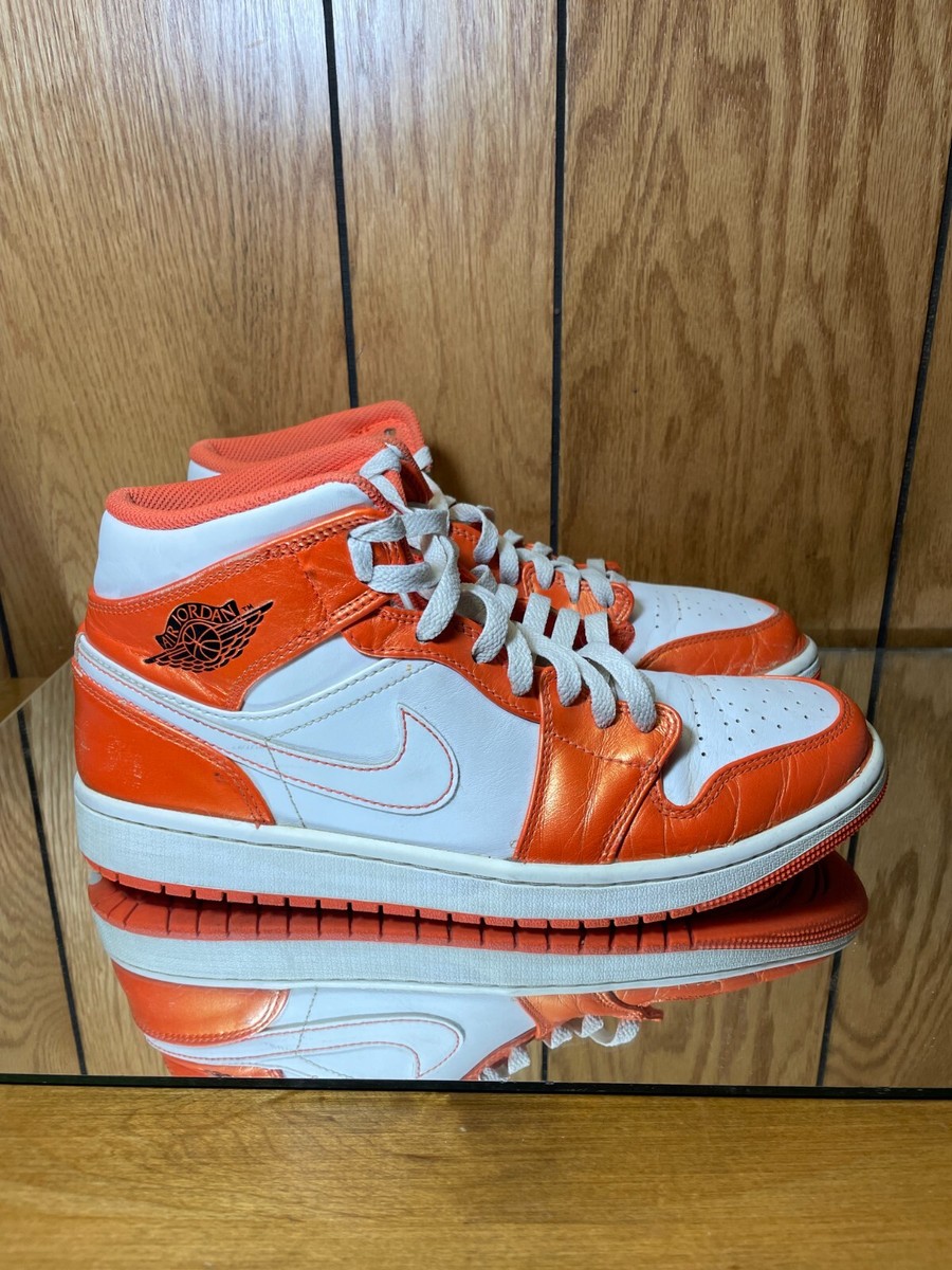 Nike Air Jordan 1 Mid Se Electro Orange Black-White DM3531  display picture 2