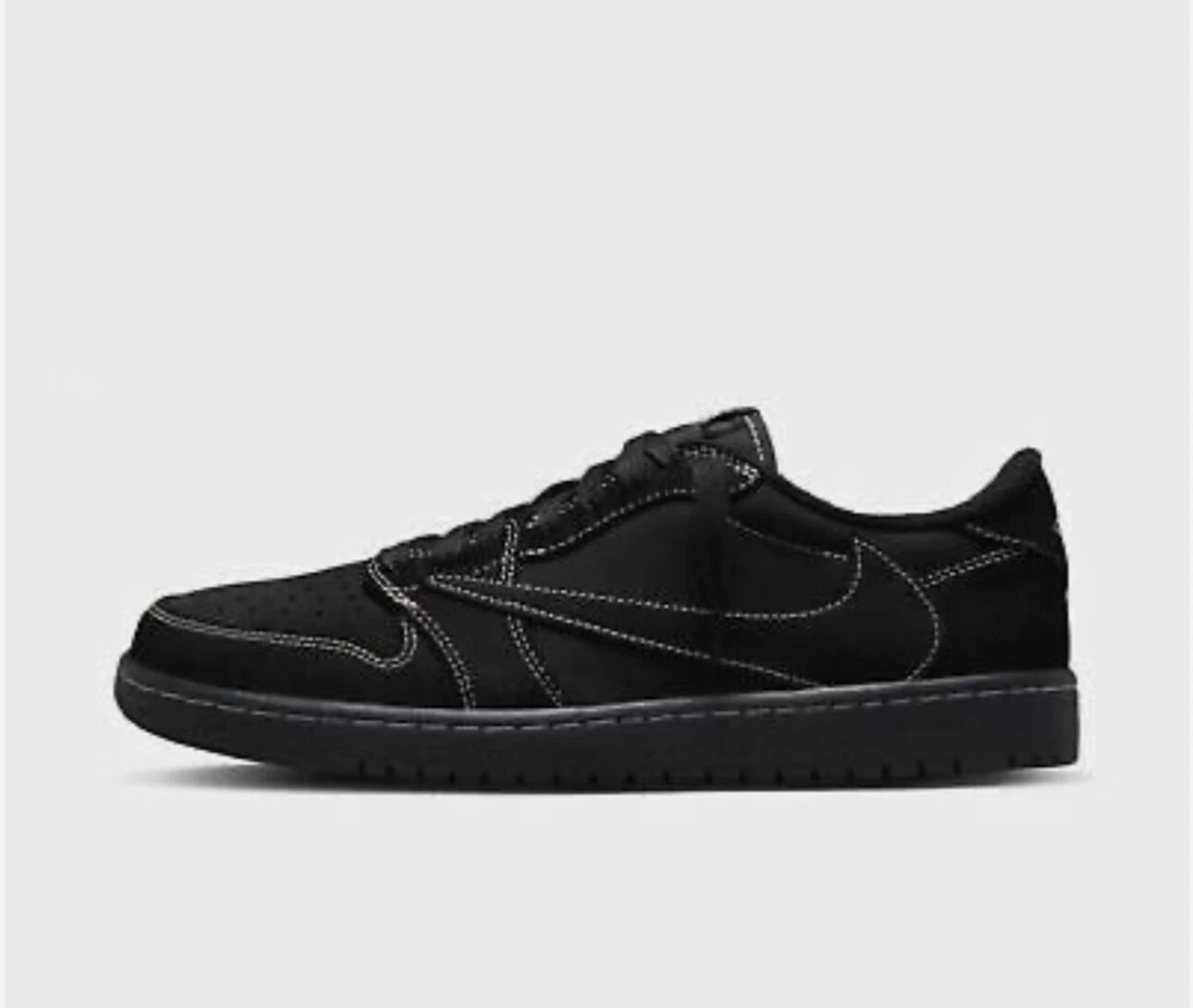 Air Jordan 1 Low Travis Scott Black Phantom DM7866 Fashion Shoes(28.0cm)