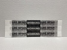 LUKE BRYAN What makes your country tour wrist bands concert souvenir set of 3