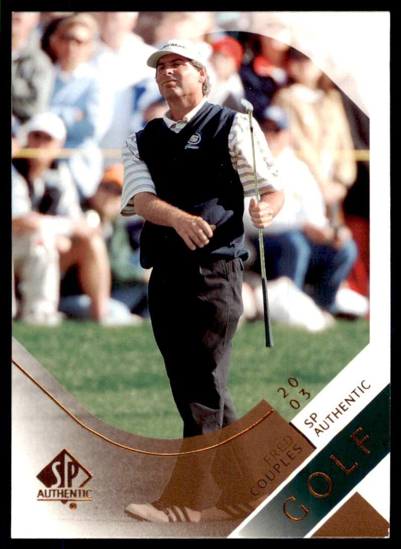 2003 Upper Deck SP Authentic Fred Couples A Golf Card #28