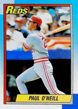 1990 TOPPS  #332 PAUL O'NEIL Cincinnati Reds