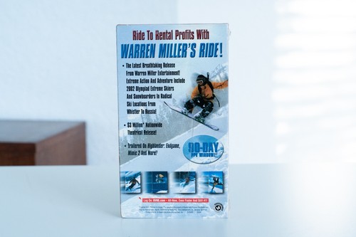 Warren Millers Ride (2000) Demo *SEALED* Screener VHS Tape | Snowboard/Ski - Picture 3 of 12