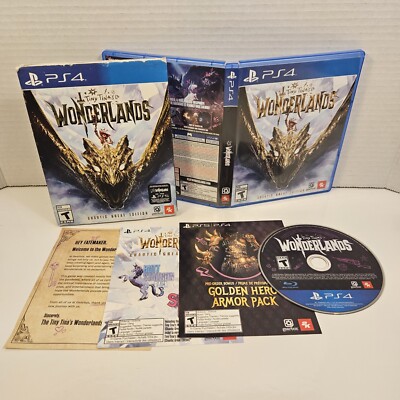 Tiny Tina's Wonderlands ( Sony Playstation 4, 2022) Chaotic Great Edition PS4