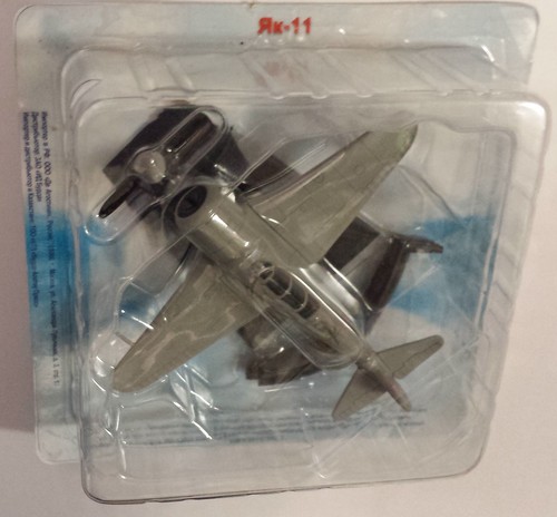 Jak-11, Fertigmodell aus Metall, Legendäre Flugzeuge,De Agostini, NEU - Picture 4 of 4