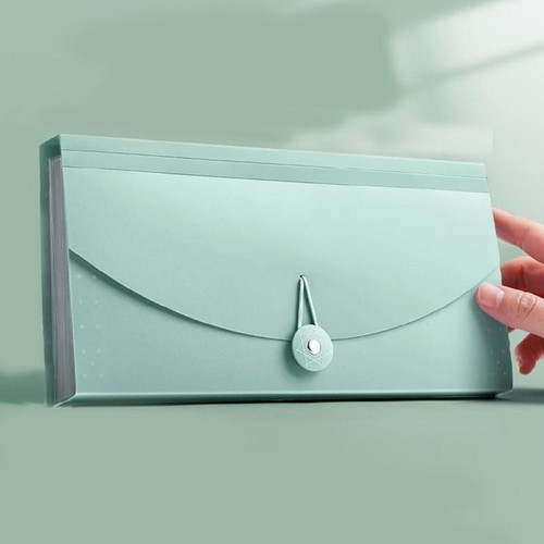 13 Pockets File Folder Expanding File Folder Plastic Business Document Organizer - Picture 16 of 16