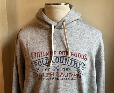 POLO BY RALPH LAUREN DENIM & SUPPLY HEATHER GRAY 1967 PRINT  