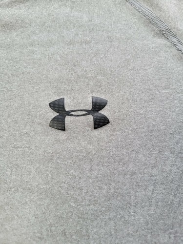 Under Armour Herren lose HeatGear kurzärmlig grau T-Shirt Medium - Bild 4 von 10
