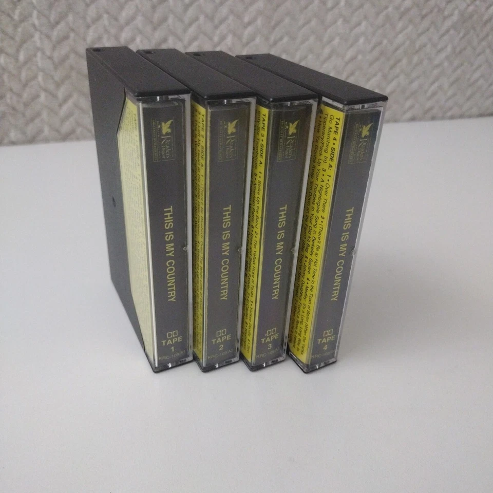 This is My Country Readers Digest Cassette Tapes 92' COMPLETE SET 1-4 REMASTERED — 第 4/4 张图片