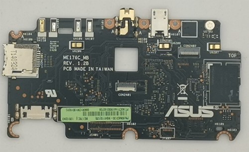 Véritable Asus Pad Mémo 7 ME176C Carte Mère Tableau Principal 60NK0130-MB2510 - Zdjęcie 2 z 2