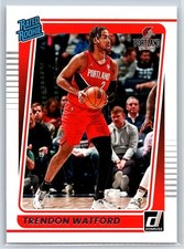 2021-22 Panini Chronicles Donruss Trendon Watford Rated Rookie RC #296