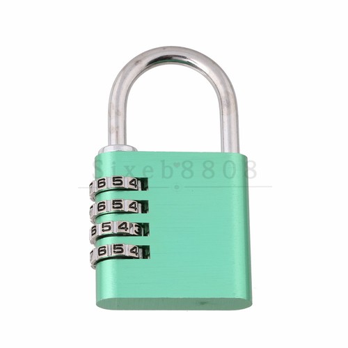 Resetable 4 Digit Number Password Luggage Lock Cabinet Lock Green - Picture 2 of 5