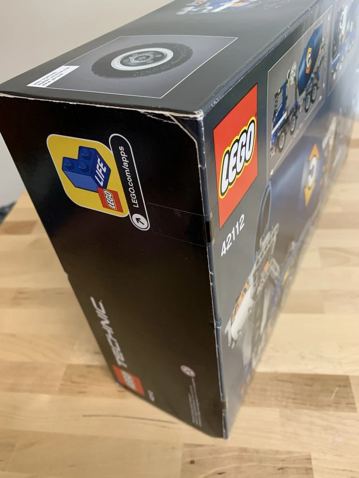 LEGO Technic 42112 Concrete Mixer Truck Factory-Sealed - Image 3 of 4