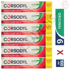 Corsodyl Original Daily Gum Care Toothpaste - 6 X 100ml 41.65 per litre