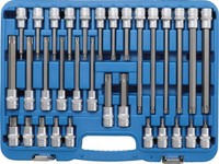 "Bgs BIT-EINSATZ-SATZ, Innenvierkant 12,5 Mm (1/2\"), T-PROFIL (FÜR Torx), 32-TLG."