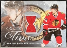 2025-26 UD Artifacts Artemi Panarin Threads of Time Patch #TT-AP